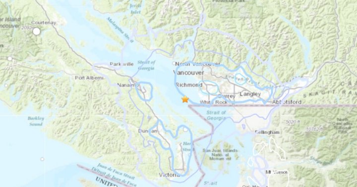 Another earthquake felt in B.C. Friday morning, 3rd since mid-September – BC